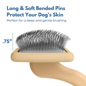855808006446 FRESHLY BAILEY Doodle Slicker Dog Brush Pet #3