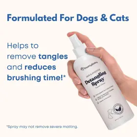 DET16OZ FRESHLY BAILEY Dog Detangler Spray Pet Detangling #2