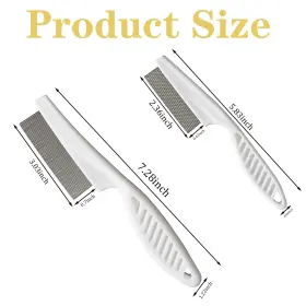 743594183314 FSZMAN Multifunctional Pet Comb Tear Stain Lice #2