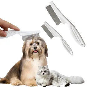 743594183314 FSZMAN Multifunctional Pet Comb Tear Stain Lice