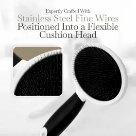 083701004843 FULLER BRUSH Slicker Pet Angled Steel Wires #2