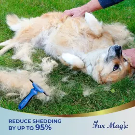 060671840492 FUR MAGIC Deshedding Tool Dematting Comb Brushes #3