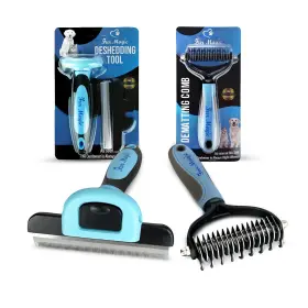 060671840607 FUR MAGIC Deshedding Tool Dematting Comb Brushes