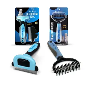 060671840713 FUR MAGIC Deshedding Tool Dematting Comb Brushes