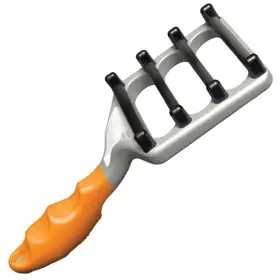 FUR4-DT-LHD-24-ORANGE-000001 FUR4 Deshedding Tool Dogs Brush