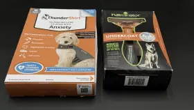 16-44569 FURMINATOR Thundershirt Dog Vest Deshedding Tool