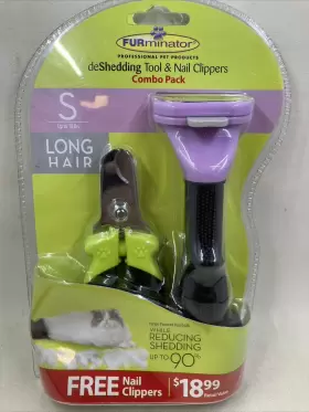 811794015862 FURMINATOR Deshedding Tool Nail Clippers Pack