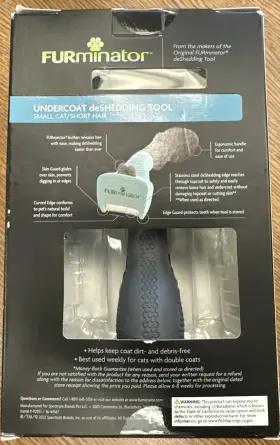 811794929176 FURMINATOR Undercoat Deshedding Tool Cats #3