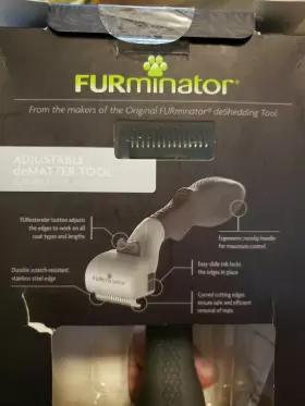 811794929220 FURMINATOR Dematter Tool Cats Dogs Removes Hair #2