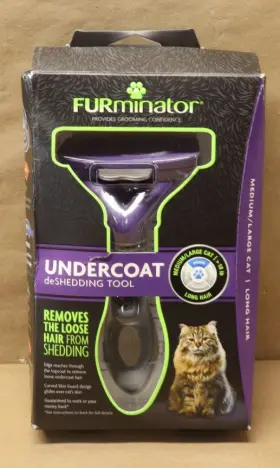 811794929282 FURMINATOR Cat Undercoat Deshedding Tool