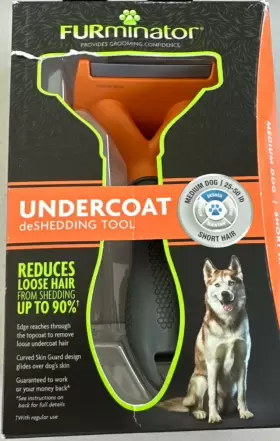 P92925 FURMINATOR Undercoat Deshedding Tool Dog Hair