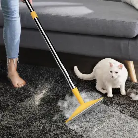 198715934526 FURSPRINT Carpet Rake Pet Hair Removal Cat Dog