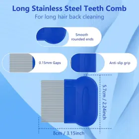 313106122119 FUYIHGL Flea Lice Comb Styles Cat Dog Fo #3