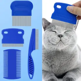 313106122119 FUYIHGL Flea Lice Comb Styles Cat Dog Fo