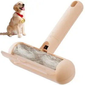 768771313834 FUZZYFLAVOR Pet Hair Remover Lint Roller Dog Cat