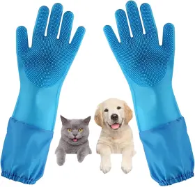445046566593 GALYNA Guantes Para El Cuidado Mascotas Lavar