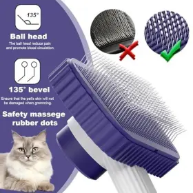975332130487 GARSTOR Cat Brush Haired Remove Loose Fur Mats #2