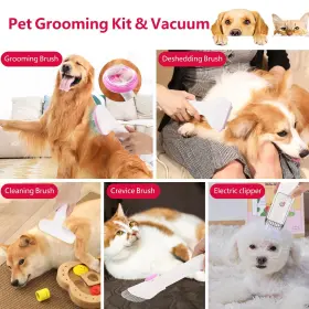 198290496112 GARVEE Dog Vacuum Suction Power Pet Hair Kit #2