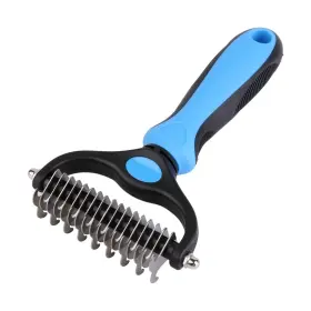 Gataiphans 192236901210 Upscool Dematting Comb With 2 Sided Undercoat Rake For Cats And Dogs Dematting