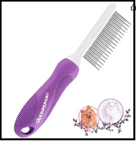 445049581524 GENPEPADO Comb Dogs Cats Matted Hair Detangling