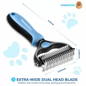 728434688501 GENPEPADO Undercoat Rake Dogs Cats Dematting #3