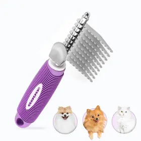 728434688525 GENPEPADO Dematting Undercoat Rake Comb Dogs