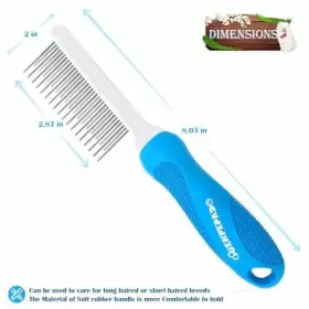 728434688532 GENPEPADO Comb Dogs Cats Steel #3