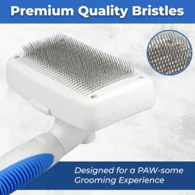 860010687017 GENTLE GROOM Cleaning Slicker Brush Cat Dog #2
