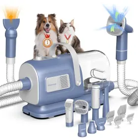 GD1-G GEOOROOD Dog Vacuum Dryer Blower Pet Kit