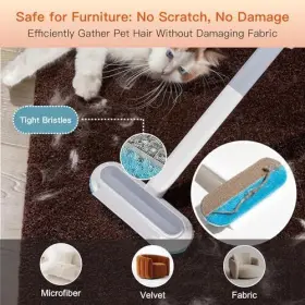 PHRW01 GHUYR Cat Hair Remover Furniture Handle Fur Cleaner #2