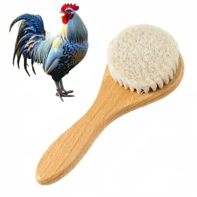 607603383471 GHZCHUANG Chicken Feather Brush Wool Pet Wood