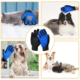 731052463481 GJEASE Cat Gloves Wrist Dog Brush #2