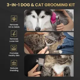 860009965508 GLEAMING PETS Pet Comb Dogs Cats Detangling #3