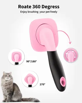 716045058417 GLENDAN Dog Brush Cat Slicker Pet Shedding Tools #3