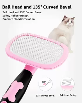 716045982989 GLENDAN Dog Brush Cat Slicker Pet Shedding #2