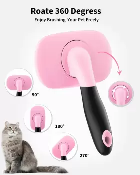 716045982989 GLENDAN Dog Brush Cat Slicker Pet Shedding #3