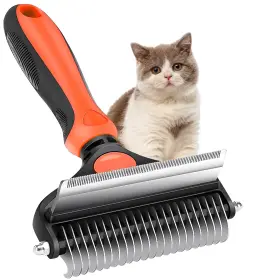 763158924214 GLYLF Dog Brush Shedding Deshedding