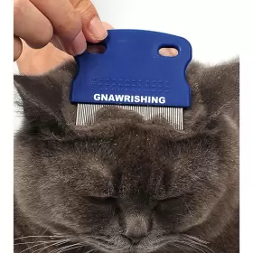 2A-I7GZ-ZN43 GNAWRISHING Flea Comb High Pet Tear Stain #3