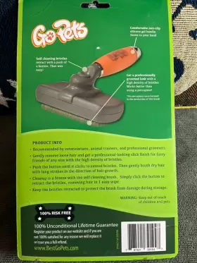 787421391947 GO PETS Cleaning Dematting Detangling Brush Dogs #3