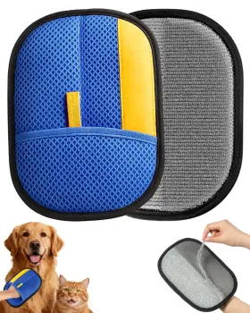 756407439836 GODMIFA Pet Hair Removal Glove Thickened Remover