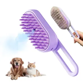 975994690640 GOOCARE Cat Steam Brush Enhanced Spray Comb