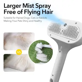 975994690886 GOOCARE Cat Steam Brush Shedding Cleaning Water #2