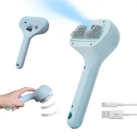 975994690886 GOOCARE Cat Steam Brush Shedding Cleaning Water