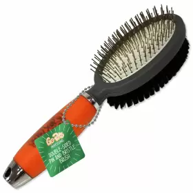 787421391985 GOPETS Double Pin Bristle Brush Pet Comb Dogs