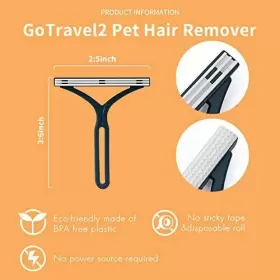 P-003 GOTRAVEL2 Pet Hair Remover Dog Fabric Edge Carpet #2