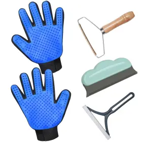 731052495024 GOYJOY Cat Glove Brush Pet Hair Remover Tool Dog