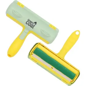 609239928583 GREEN COAT Pet Hair Remover Lint Roller Cat Dog #2