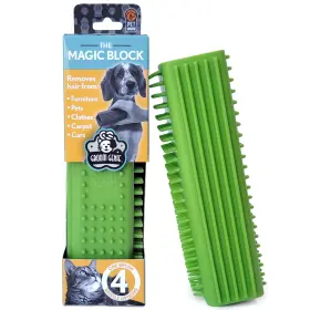 850036731122 GROOM GENIE Magic Pet Block Brush Dog Cat Hair