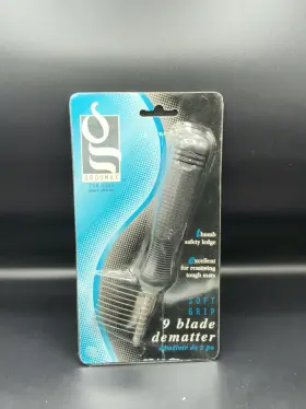 737257632875 GROOMAX Dog Grip Rake Blade Dematter Mat Tangle
