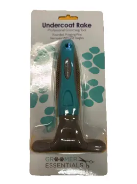 15539 GROOMER ESSENTIALS Undercoat Rake Single Row